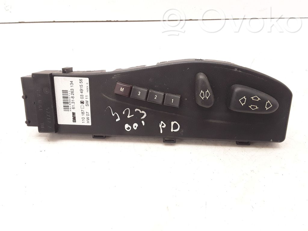 BMW 3 E46 Seat control switch 