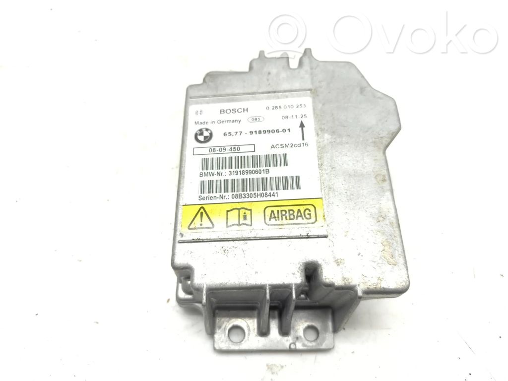 BMW 3 E92 E93 Airbag control unit/module 