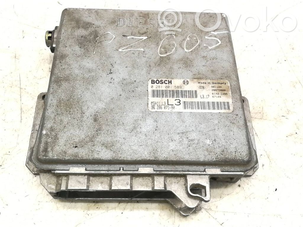Citroen XM Engine control unit/module 