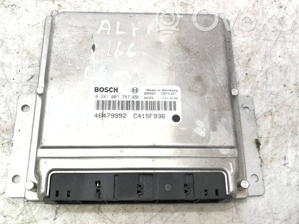 Alfa Romeo 166 Engine control unit/module 