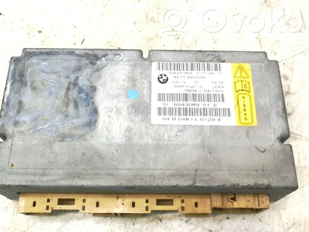 BMW 5 E60 E61 Airbag control unit/module 