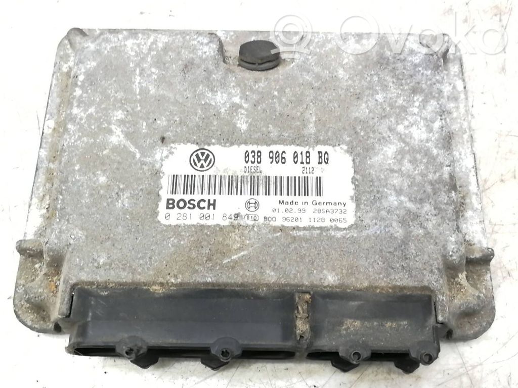 Skoda Octavia Mk1 (1U) Unitate/modul de control motor 