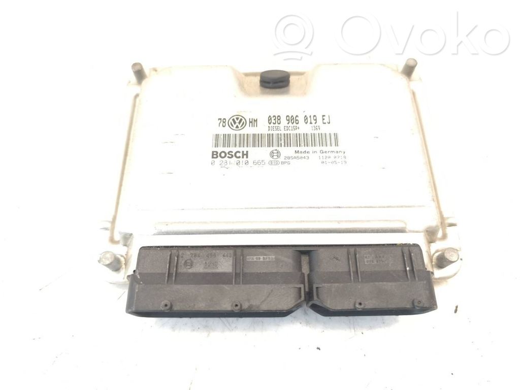 Engine control unit/module   038906019EJ,28SA5043,0281010665
