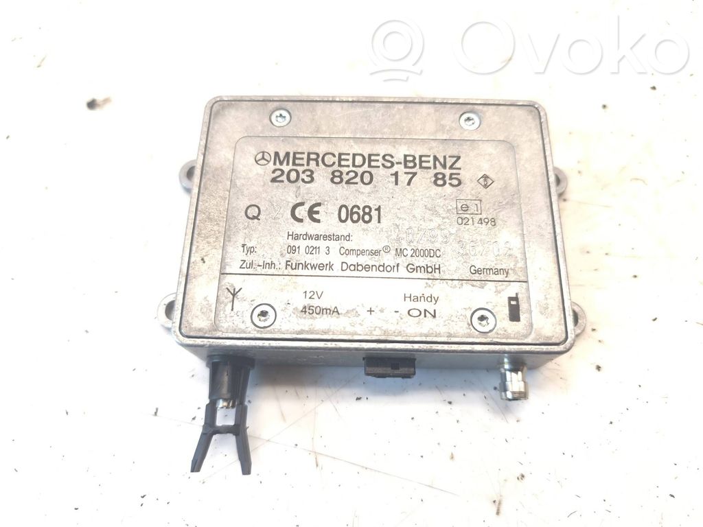 Mercedes-Benz CLK A209 C209 Amplificator antenă aeriană 