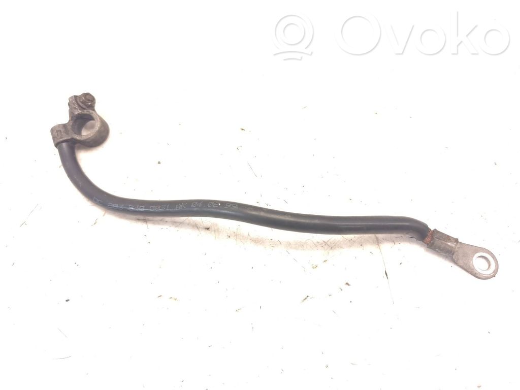 Mercedes-Benz CLK A209 C209 Cavo negativo messa a terra (batteria)