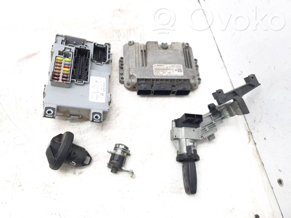 Citroen Nemo Engine ECU kit and lock set 