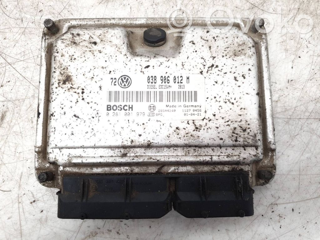 Engine control unit/module   038906012M,28SA4240,0281001979