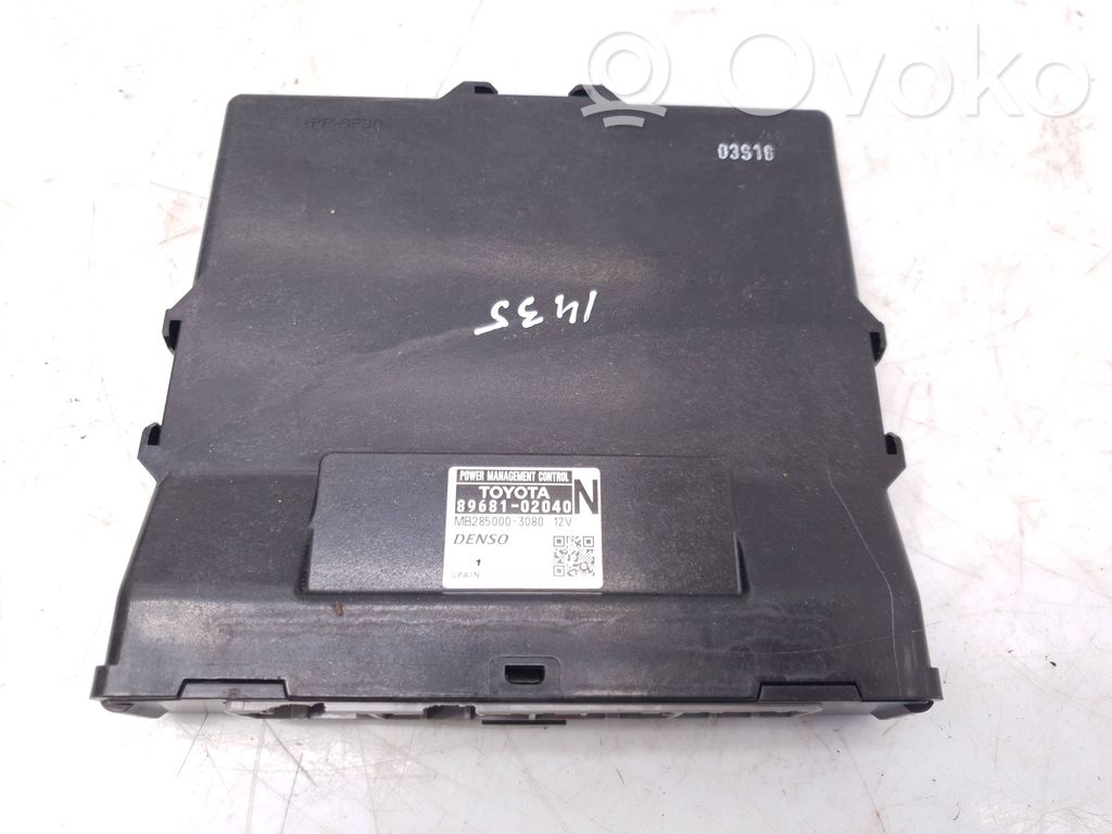 Engine control unit/module ECU   8968102040,MB2850003080