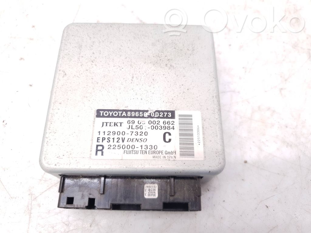 Toyota Yaris Moduł / Sterownik wspomagania kierownicy 