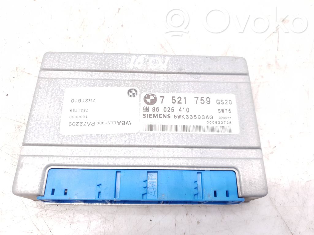 BMW 3 E46 Sterownik / Moduł skrzyni biegów 