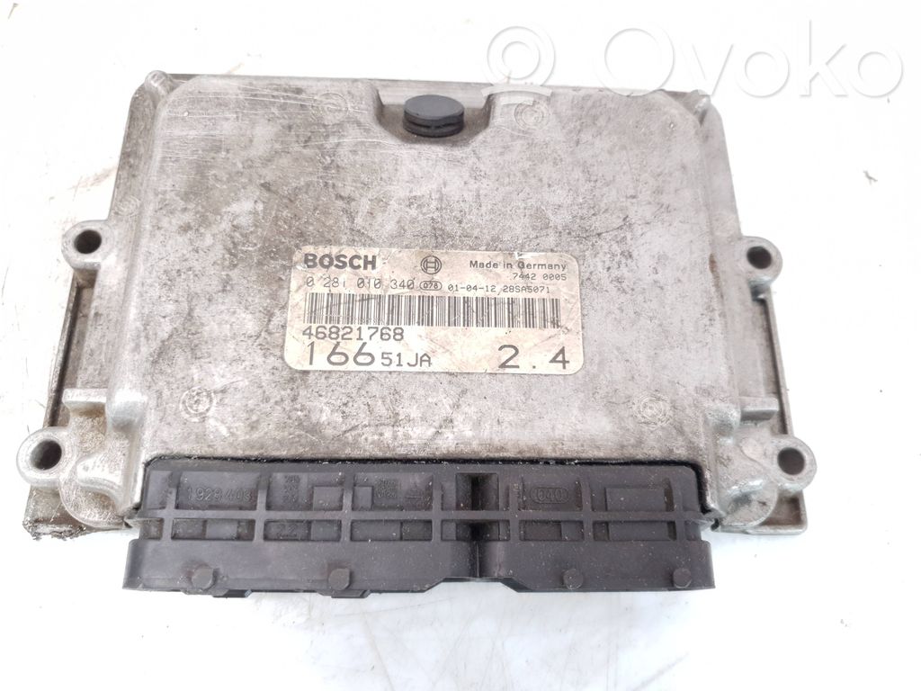 Alfa Romeo 166 Sterownik / Moduł ECU