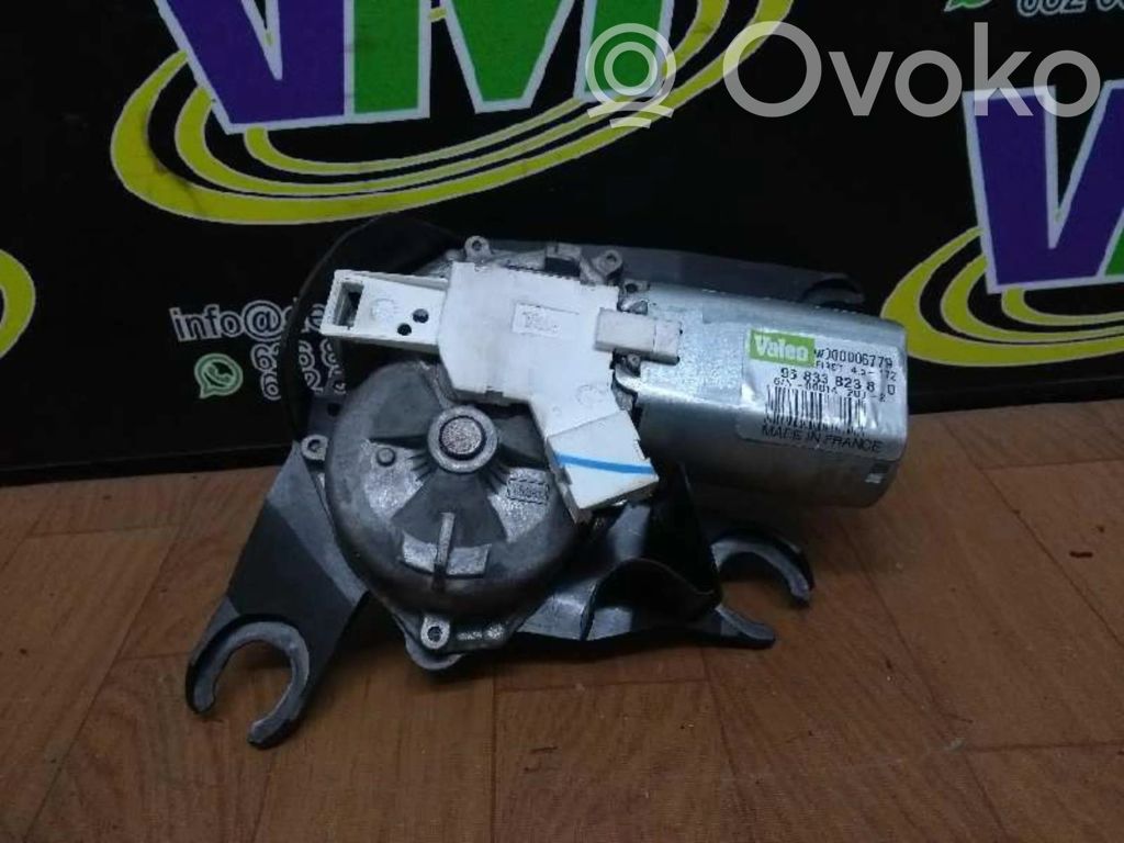 Citroen C3 Motor del limpiaparabrisas trasero 