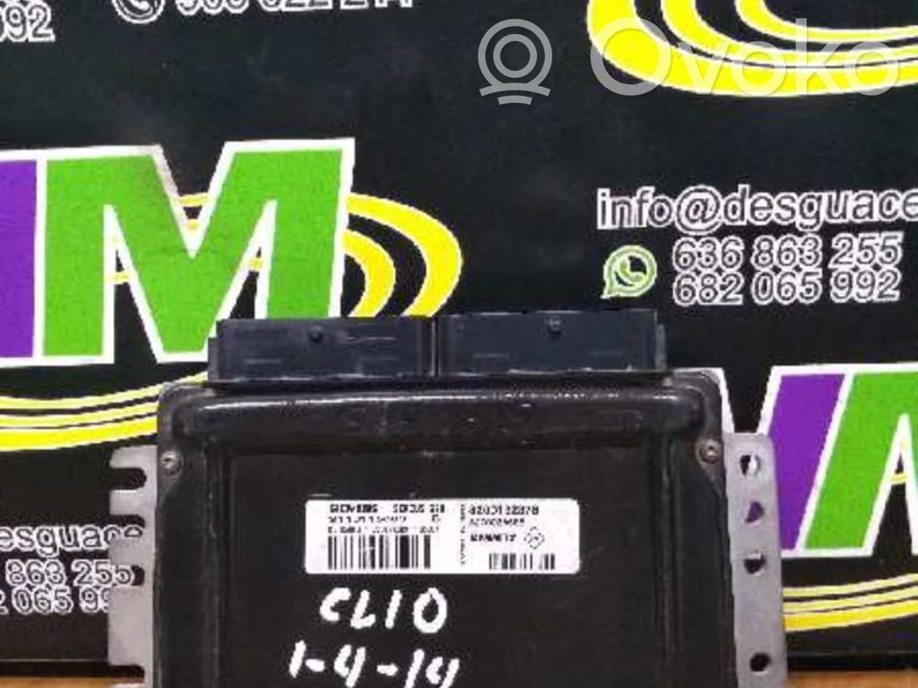 Renault Clio II Unidad de control/módulo ECU del motor 