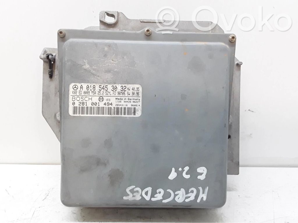 Mercedes-Benz E W210 Unité de commande, module ECU de moteur 