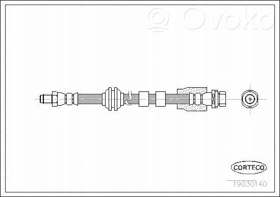 Ford Mondeo MK I Conductă/furtun frână 