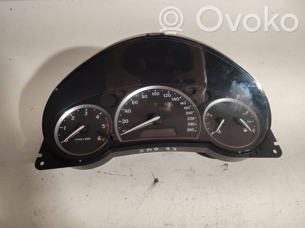 Saab 9-3 Ver2 Speedometer (instrument cluster) 