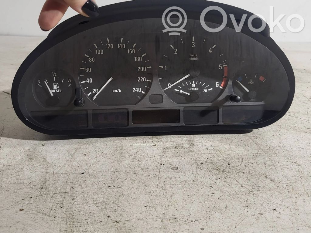 BMW 3 E46 Speedometer (instrument cluster) 