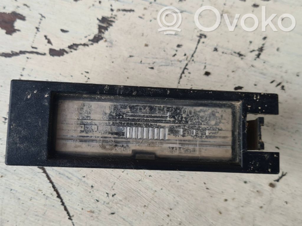 Opel Vectra C Éclairage de plaque d'immatriculation 