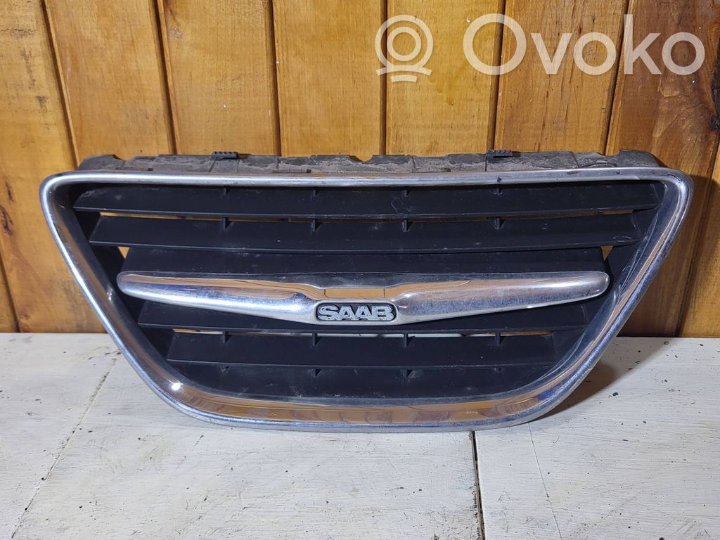 Saab 9-5 Front bumper upper radiator grill 