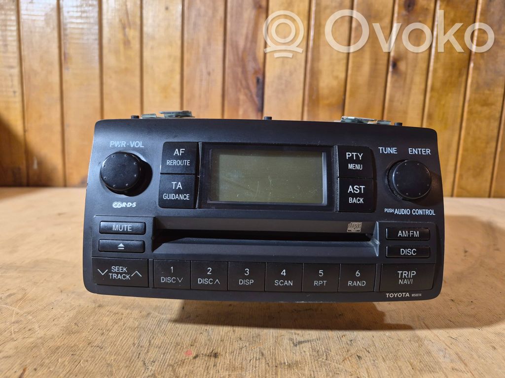 Toyota Corolla E120 E130 Unità principale autoradio/CD/DVD/GPS 