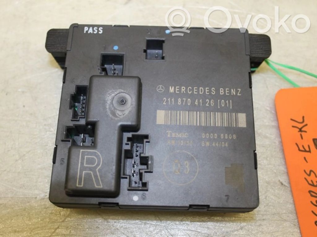 Mercedes-Benz E W213 Autres unités de commande / modules 