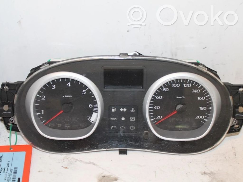Dacia Duster Velocímetro (tablero de instrumentos) 