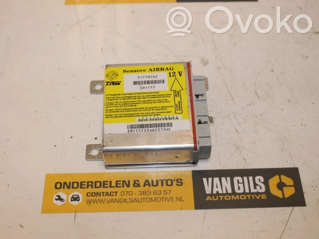 Fiat Panda II Unitate/modul de comandă airbaguri