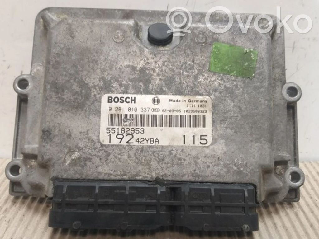 Fiat Stilo Engine control unit/module 