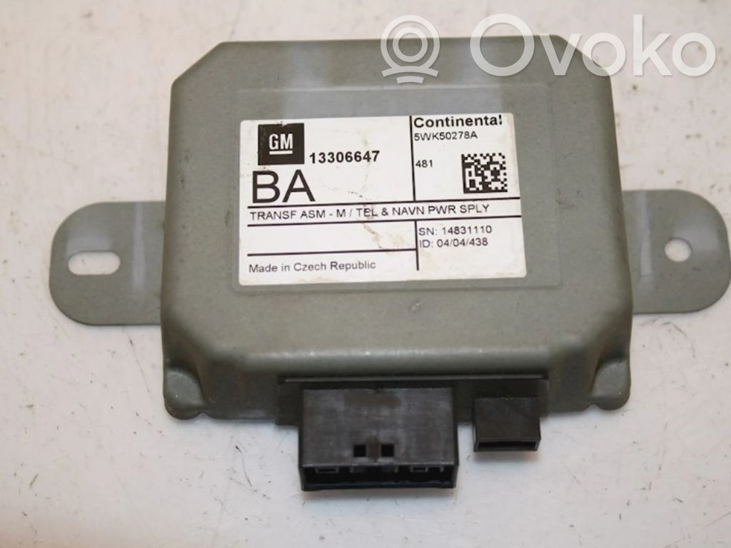 Unidad de control/módulo del teléfono   13306647,13306647