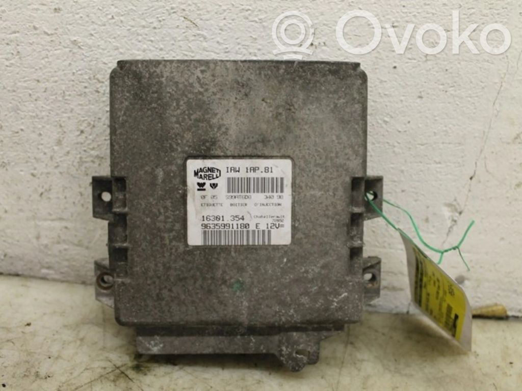 Peugeot 206 Engine control unit/module 
