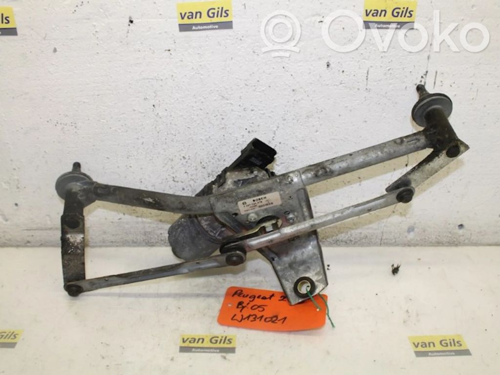Peugeot 206 Tiranti e motorino del tergicristallo anteriore