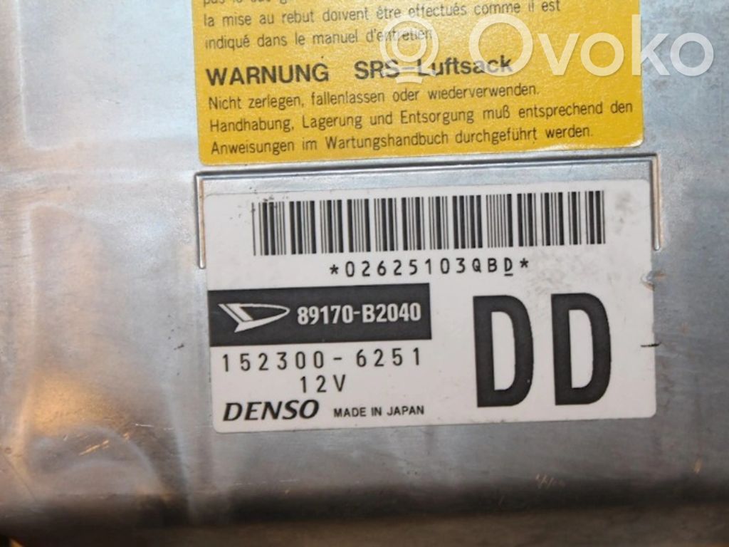 Daihatsu Cuore Unitate/modul de comandă airbaguri 