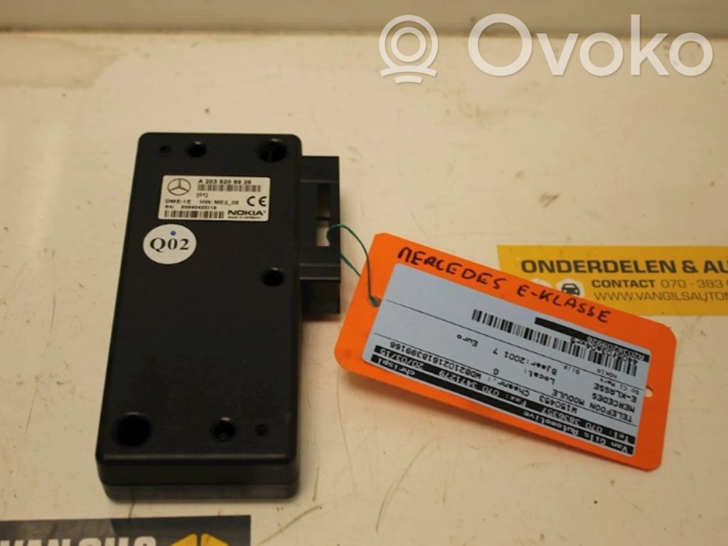 Centralina/modulo telefono   A2038209926,A2038209926