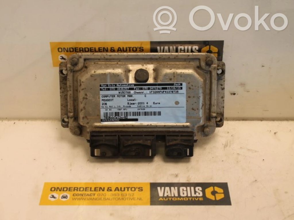 Peugeot 206 Unitate/modul de control motor
