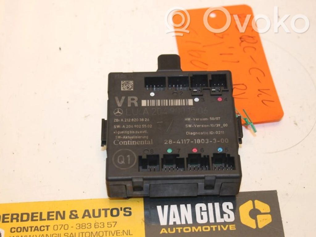 Alte unități/module de control   A2128203826,A2049025502,A2049001506,A2049025502,A2128203826