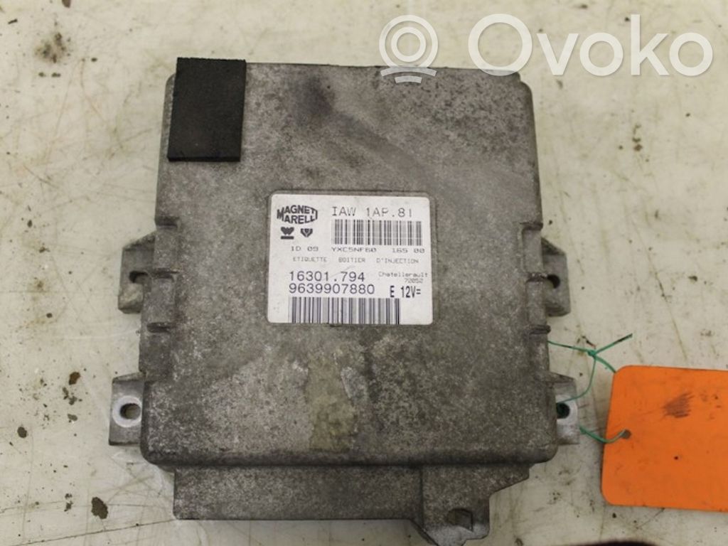 Engine control unit/module   9639907880,16301794,16301794,1D09YXC5NF6016500,9639907880