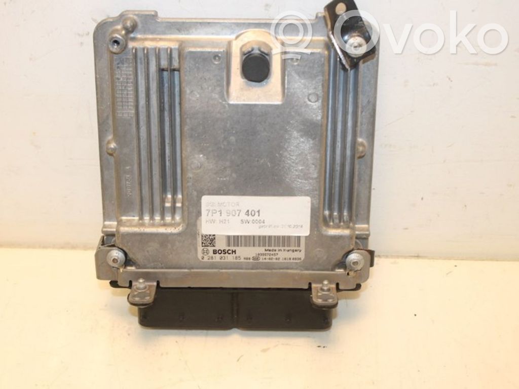 Volkswagen Touareg II Unitate/modul de control motor 