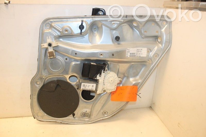 Volkswagen Golf IV Regulador manual de la ventanilla trasera