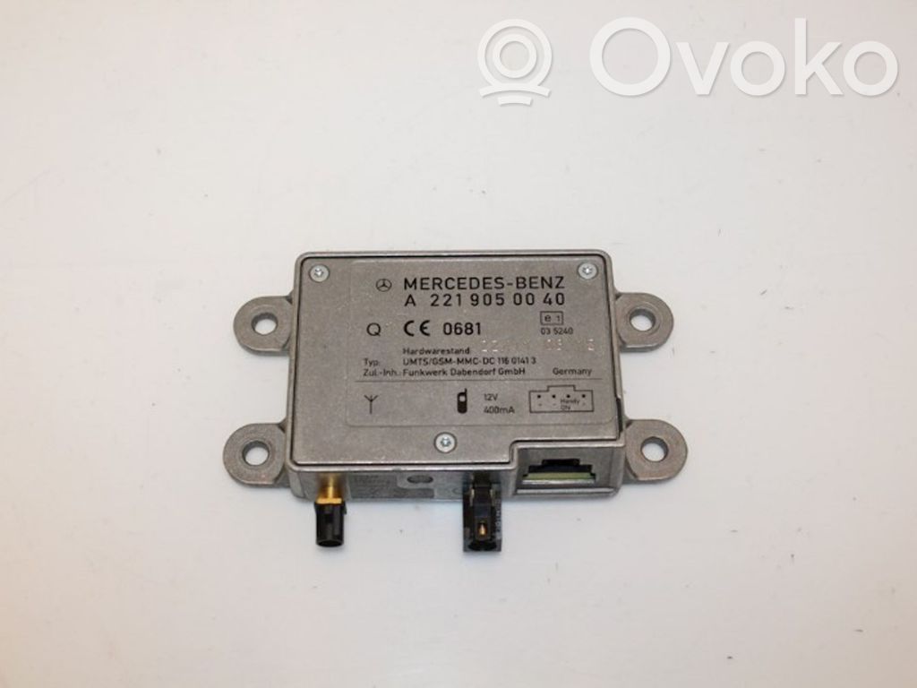 Mercedes-Benz S AMG W221 Amplificatore antenna