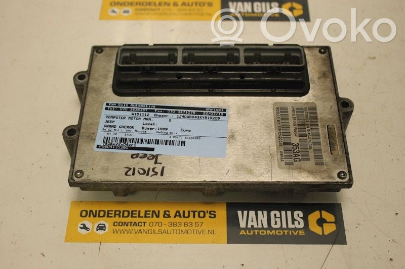 Jeep Grand Cherokee (WJ) Unidad de control/módulo del motor