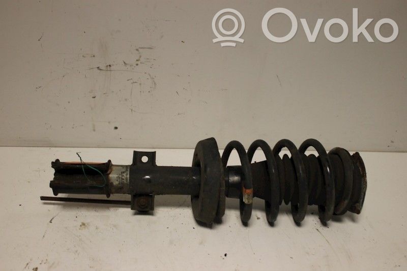 Front shock absorber with coil spring