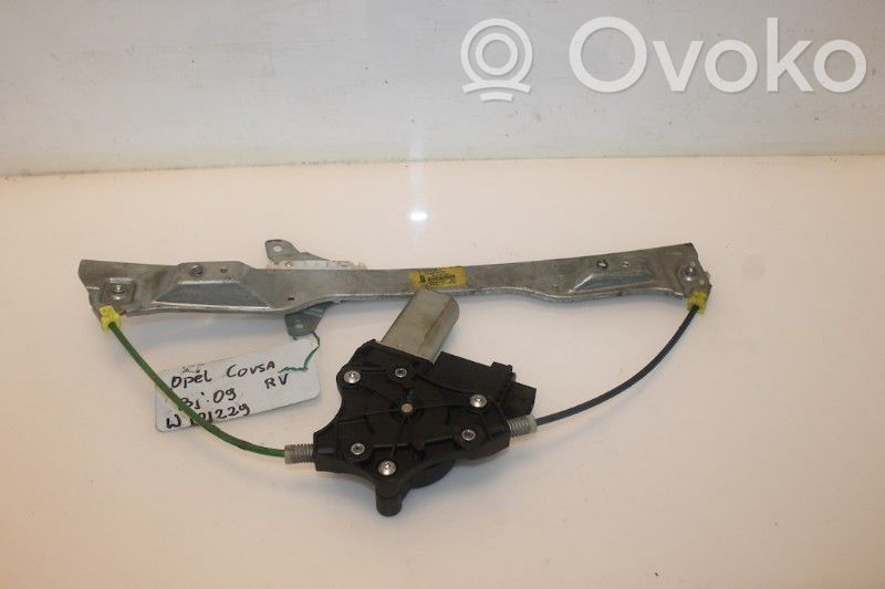 Opel Corsa D Macara geam față manuală 