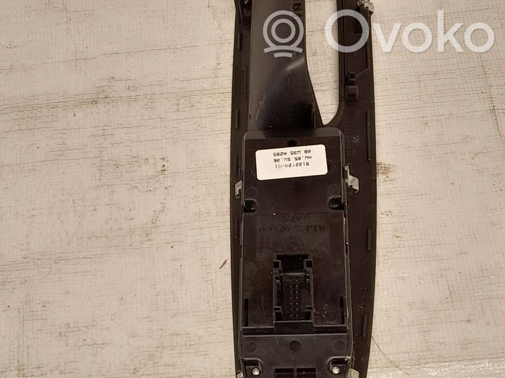 BMW X6 E71 Front door window switch trim 