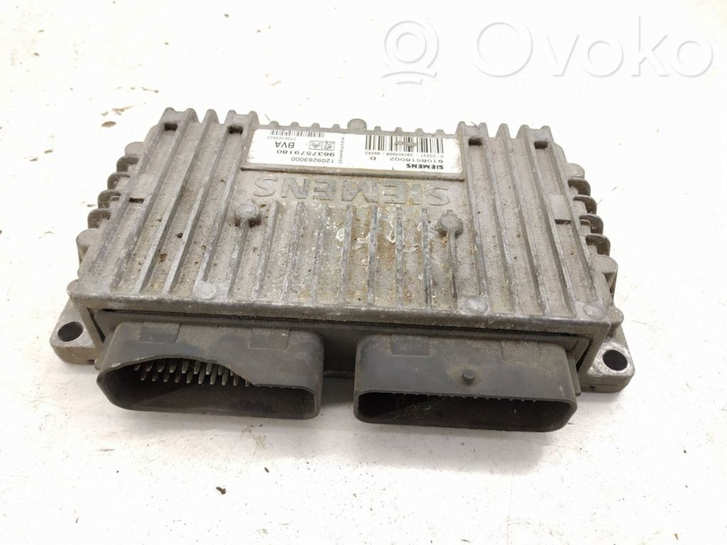Engine control unit/module   9637579180,S108518002D,1209263000