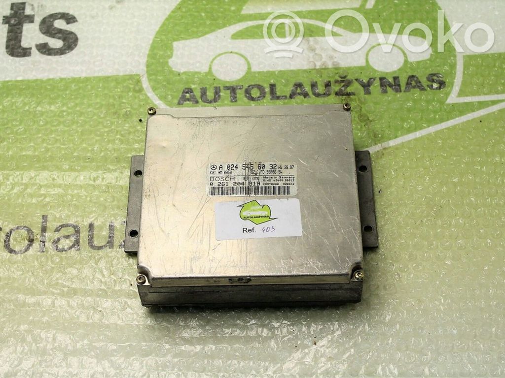 Mercedes-Benz E W124 Engine control unit/module 
