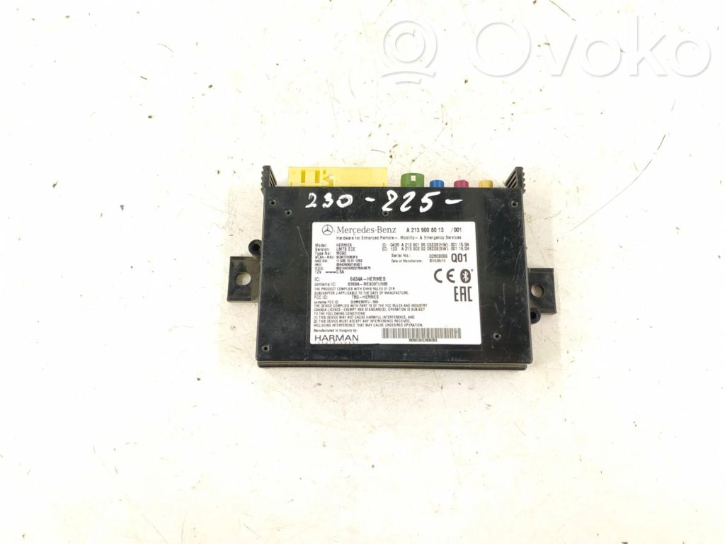 Mercedes-Benz E W213 Phone control unit/module 