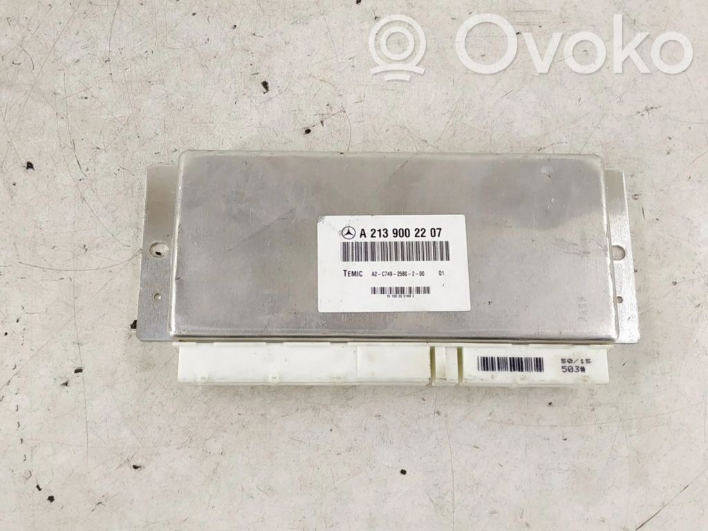 Mercedes-Benz E W213 Module de commande suspension 