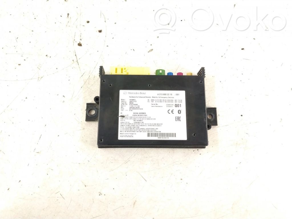 Mercedes-Benz C W205 Phone control unit/module 