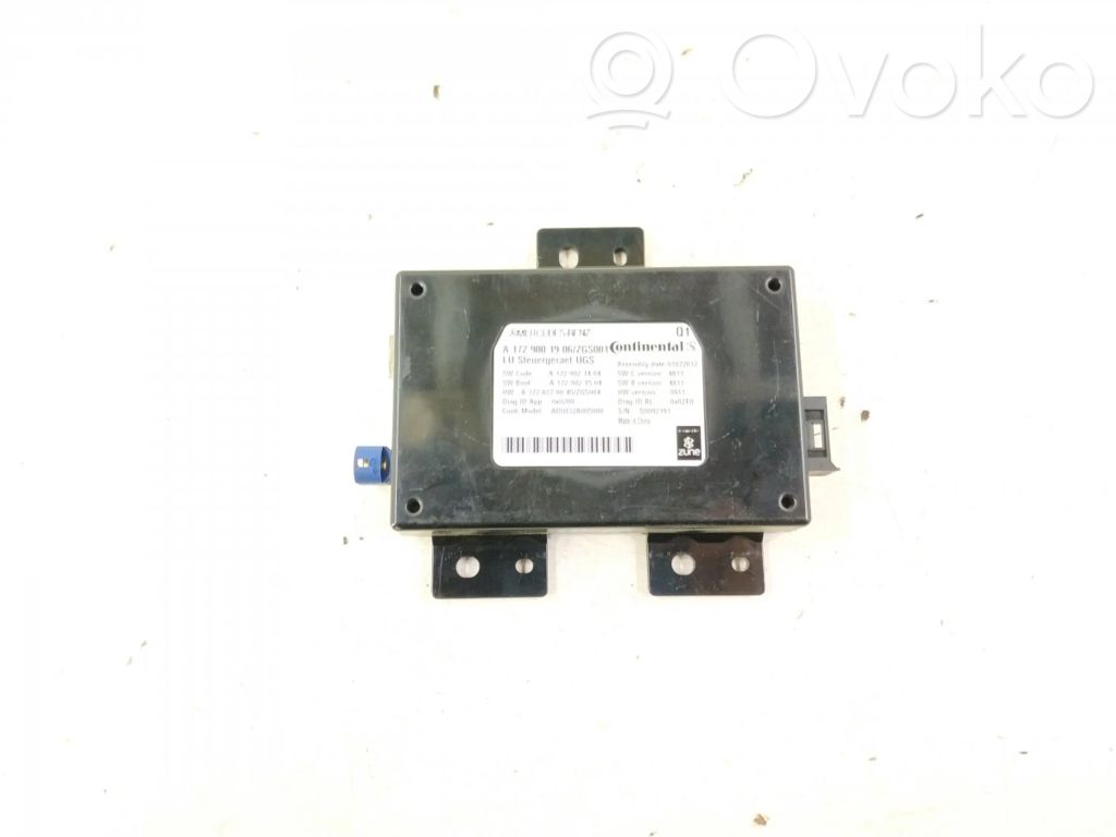Mercedes-Benz C W204 MMI control unit 