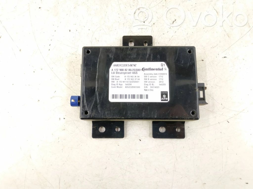 Mercedes-Benz CLS C218 X218 MMI control unit 